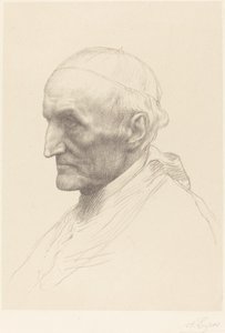 Kardinal Manning, 2:a plattan av Alphonse Legros