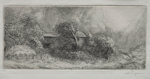 Chailli: stormeffekt av Alphonse Legros