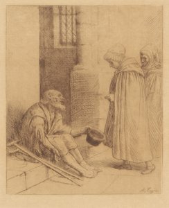 Charity (Nåd) av Alphonse Legros
