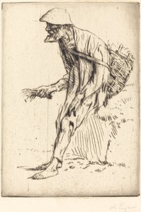 Fågelgräshandlare Fågelgräshandlare. av Alphonse Legros