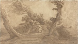 Åskans klapp. av Alphonse Legros