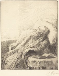 Konvalescent av Alphonse Legros