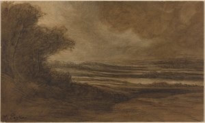 Landsbygden i Bourgogne [framsidan] av Alphonse Legros