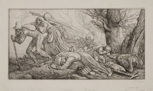Dödens triumf: De onyttiga munnarna av Alphonse Legros