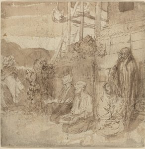 engelska tiggare. av Alphonse Legros
