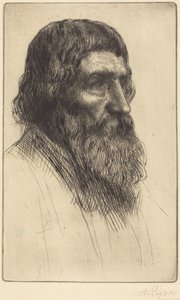 English Peasant (Engelsk bonde) av Alphonse Legros