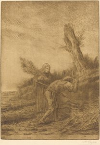 Fagotmakare av Alphonse Legros