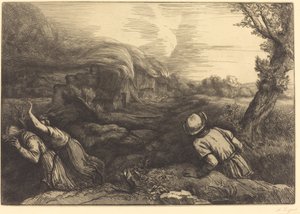Eld i byn Elden i byn. av Alphonse Legros