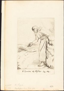 Frontispice (Biggar Woman of Veze) av Alphonse Legros