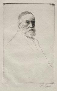 G. F. Watts. av Alphonse Legros