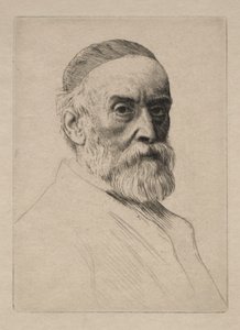 George Frederic Watts av Alphonse Legros