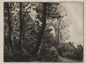 Vakt hus av Alphonse Legros