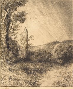 Vindpust Vindbyen. av Alphonse Legros