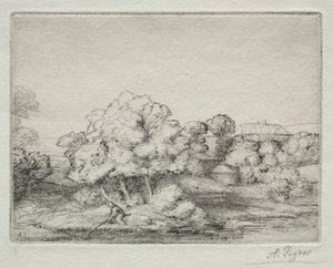Hamlet nära sjön Hamlet nära sjön. av Alphonse Legros