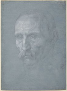 Manshuvud av Alphonse Legros