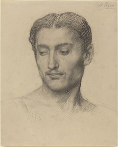 Chef för en ung man. av Alphonse Legros