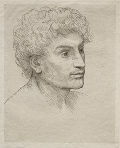 Chef för en ung man av Alphonse Legros