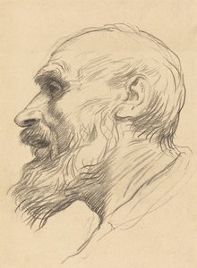 Chef för en gammal man av Alphonse Legros