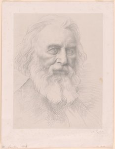 Henry Wadsworth Longfellow av Alphonse Legros