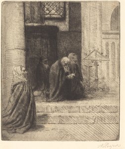 Interiör av en kyrka Interieur d