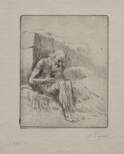 Job (andra plattan) av Alphonse Legros