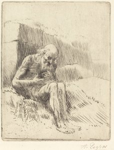 Job, 2:a plattan av Alphonse Legros