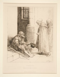 La Charite (Välgörenhet) av Alphonse Legros