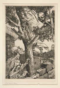 Döden i päronträdet av Alphonse Legros
