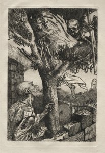 Död i päronträdet. av Alphonse Legros