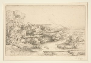 Gångbro av Alphonse Legros