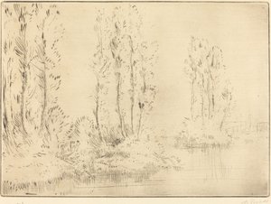Landskap av Alphonse Legros