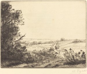 Landskap: Vägen till Horville Paysage: Chemin d
