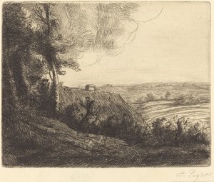 Landskap: Vägen till Horville Paysage: Chemin d