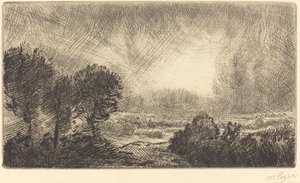 Landskap med storm (Paysage d