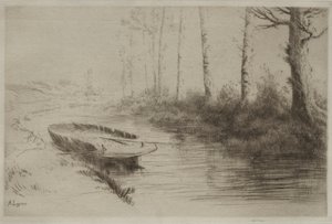 Kanalen: Morgoneffekt av Alphonse Legros