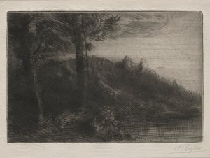 Lilla bron. av Alphonse Legros