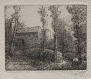 Bruksbron. av Alphonse Legros