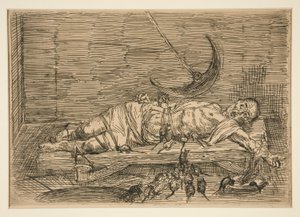 Le Puits et le Pendule, nr 1 (Gropen och pendeln, nr 1) av Alphonse Legros