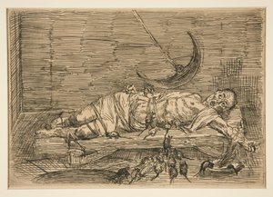 Gropen och pendeln, nr 1 av Alphonse Legros