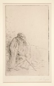 Le Reveur (Drömmaren) av Alphonse Legros