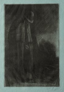 Resenären i skyddet av Alphonse Legros