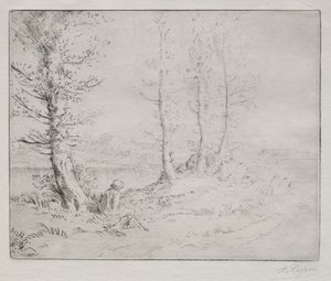 längs stranden av Alphonse Legros