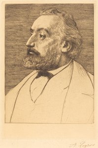 Leon Gambetta, 2:a tallrik av Alphonse Legros