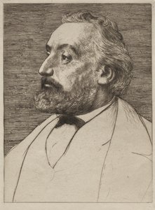 Leon Gambetta av Alphonse Legros