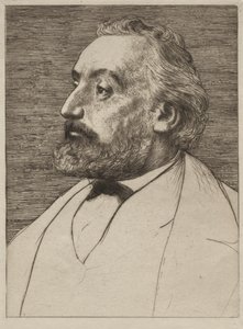 Leon Gambetta. av Alphonse Legros