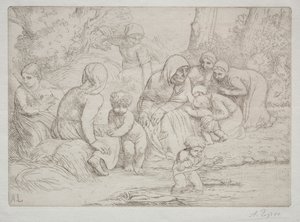 Sommar. av Alphonse Legros