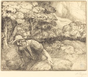 Man söker föda av Alphonse Legros