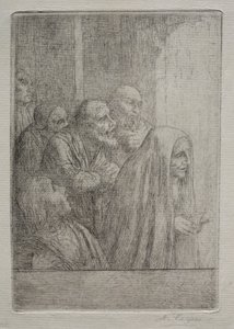 Midnattsmässa av Alphonse Legros