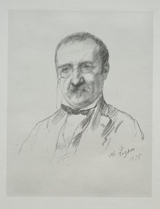 Herr Champfleury av Alphonse Legros