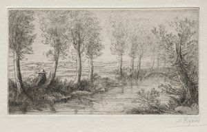 Nära bruket. av Alphonse Legros